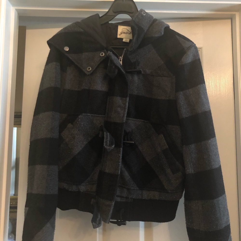 Black winter jacket